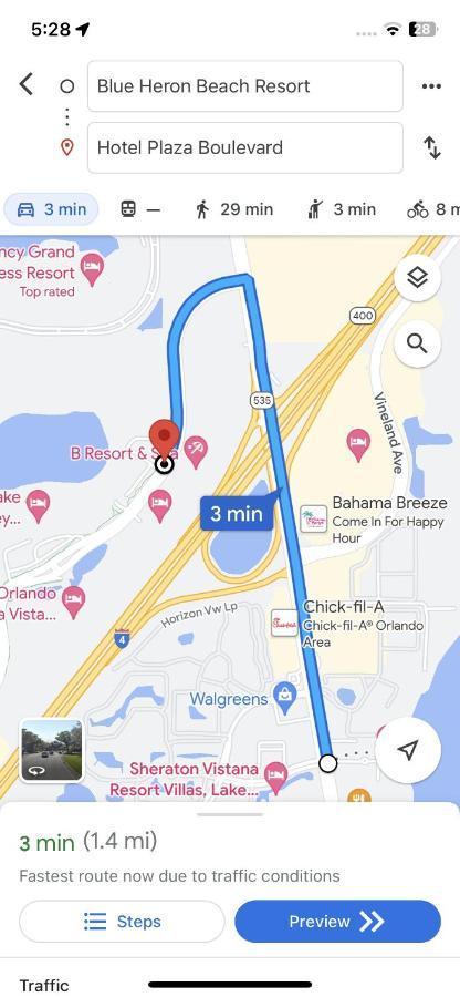 Disney Just 1 And A Quarter Mile Away, Blue Heron 1 Room 2 Bath,Amenities,6 Guests, Walk To Restaurants, No Fees At Check In Orlando Buitenkant foto
