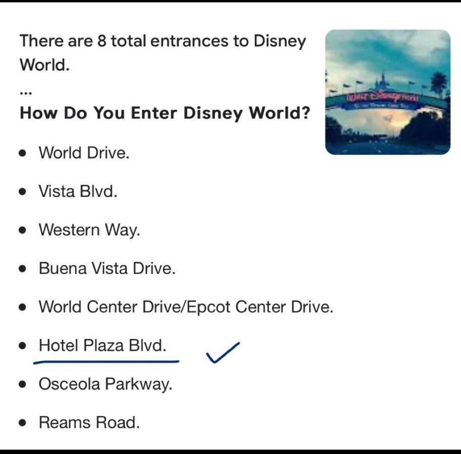 Disney Just 1 And A Quarter Mile Away, Blue Heron 1 Room 2 Bath,Amenities,6 Guests, Walk To Restaurants, No Fees At Check In Orlando Buitenkant foto